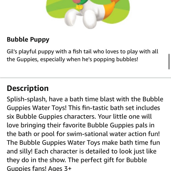 Nick Jr. Bubble Guppies 8 Mini Figurines - Picture 4 of 8